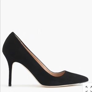 J. Crew Elsie suede 6.5 pumps